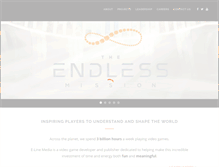 Tablet Screenshot of elinemedia.com